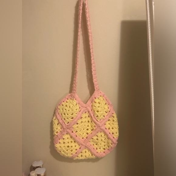 Crochet Granny Square Bag - Picture 1 of 2